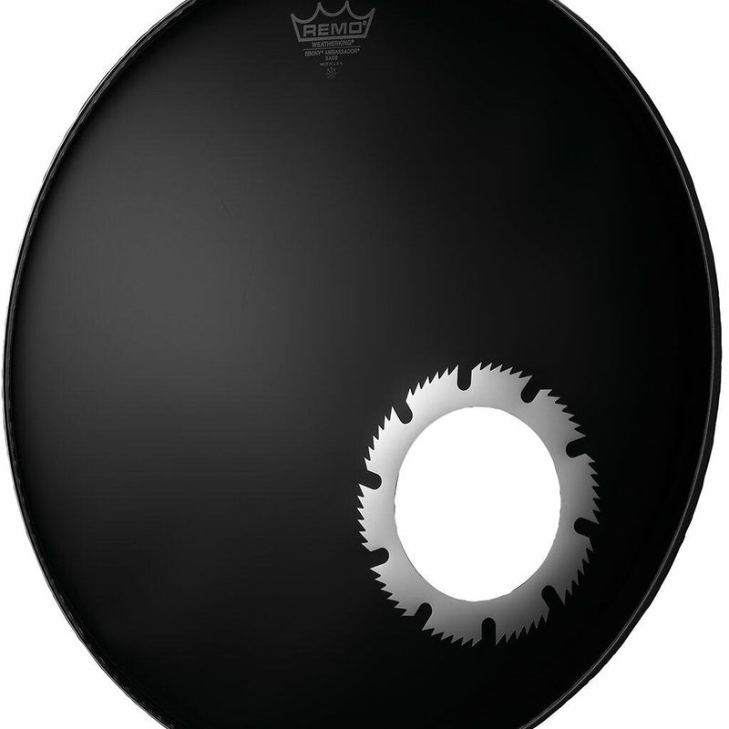 Remo DM-SW05-10 DynamO, "Saw", 5" Diameter, Chrome