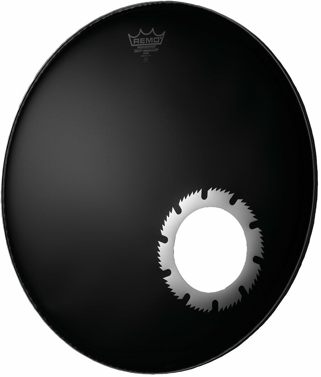 Remo DM-SW05-10 DynamO, "Saw", 5" Diameter, Chrome