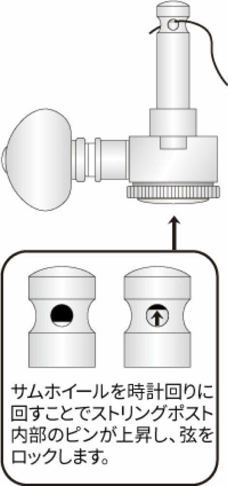 Grover Electric Guitar Tuning Key (505FVC)