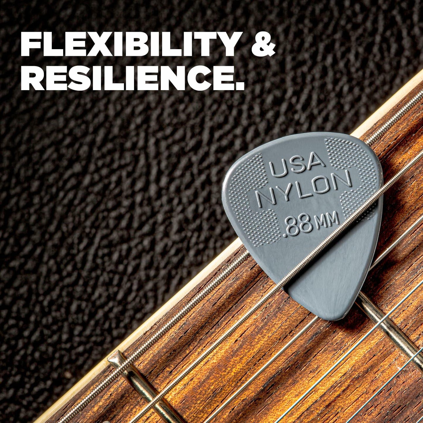 Jim Dunlop Nylon Standard Pick 1.0MM - 12 Pack