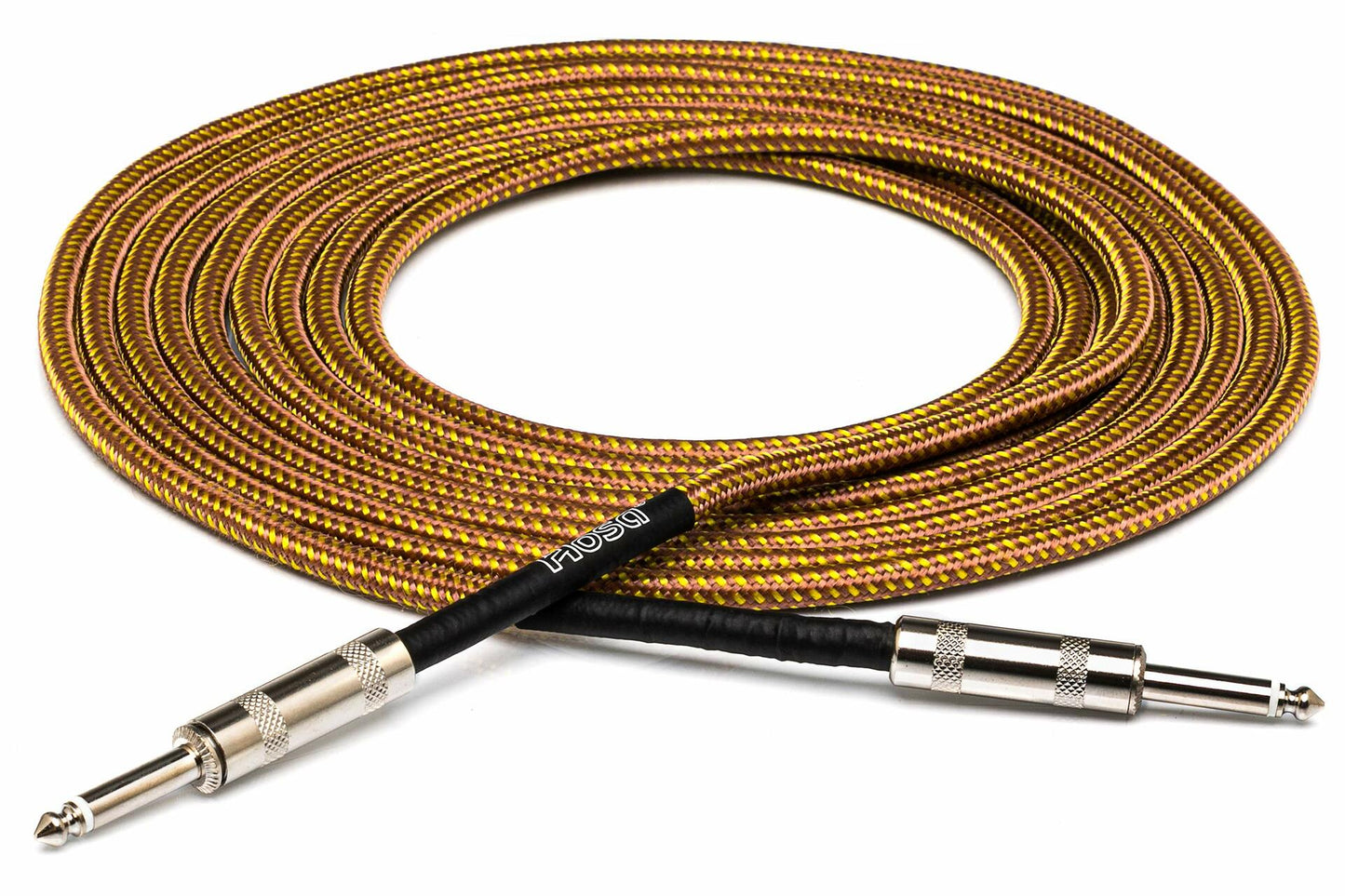 Hosa GTR-518 Tweed Guitar Cable, Hosa Straight to Same, 18 Feet