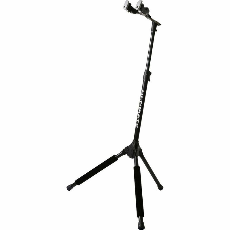Ultimate Support GS-1000PRO+ Genesis Series Plus Guitar Stand w/Locking Legs & Self-Closing Yoke Security Gate