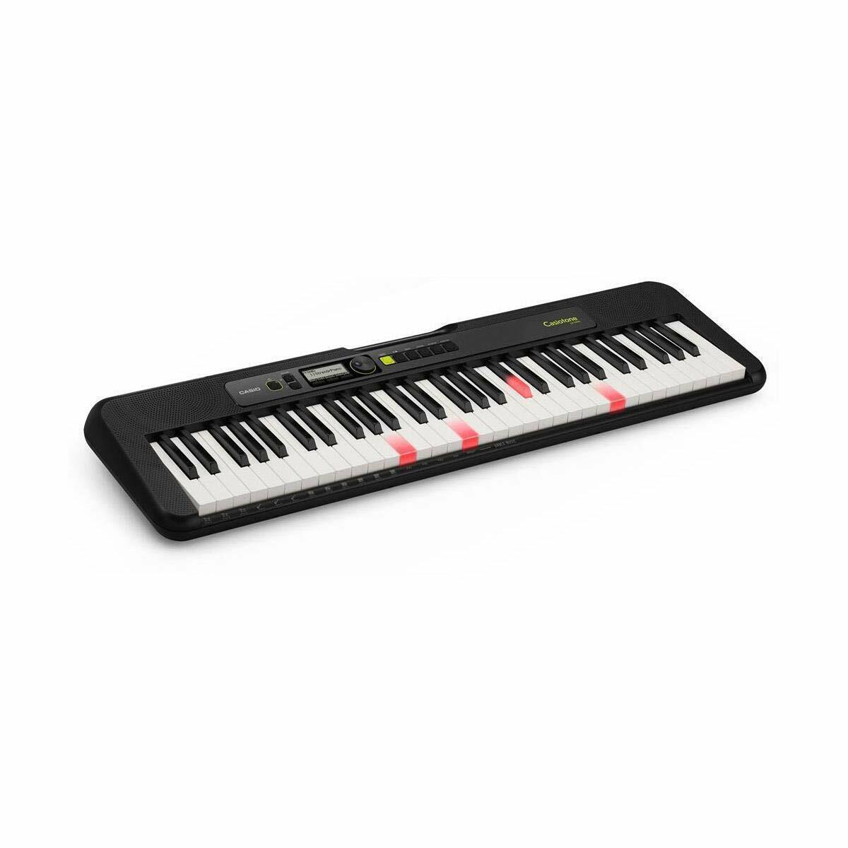 Casio Casiotone LK-S250 – 61-Key Lighted Portable Keyboard | Touch Response| Key Lighting System, 400 Tones, Dance Music Mode | 60 Songs + 4-Stage Lesson System