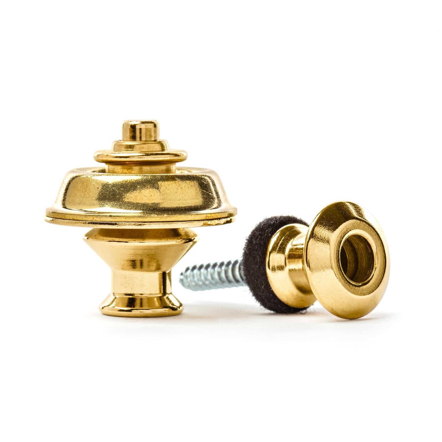 Jim Dunlop Dual Design Straplok Strap Retainers - Gold – Ethnic Musical ...