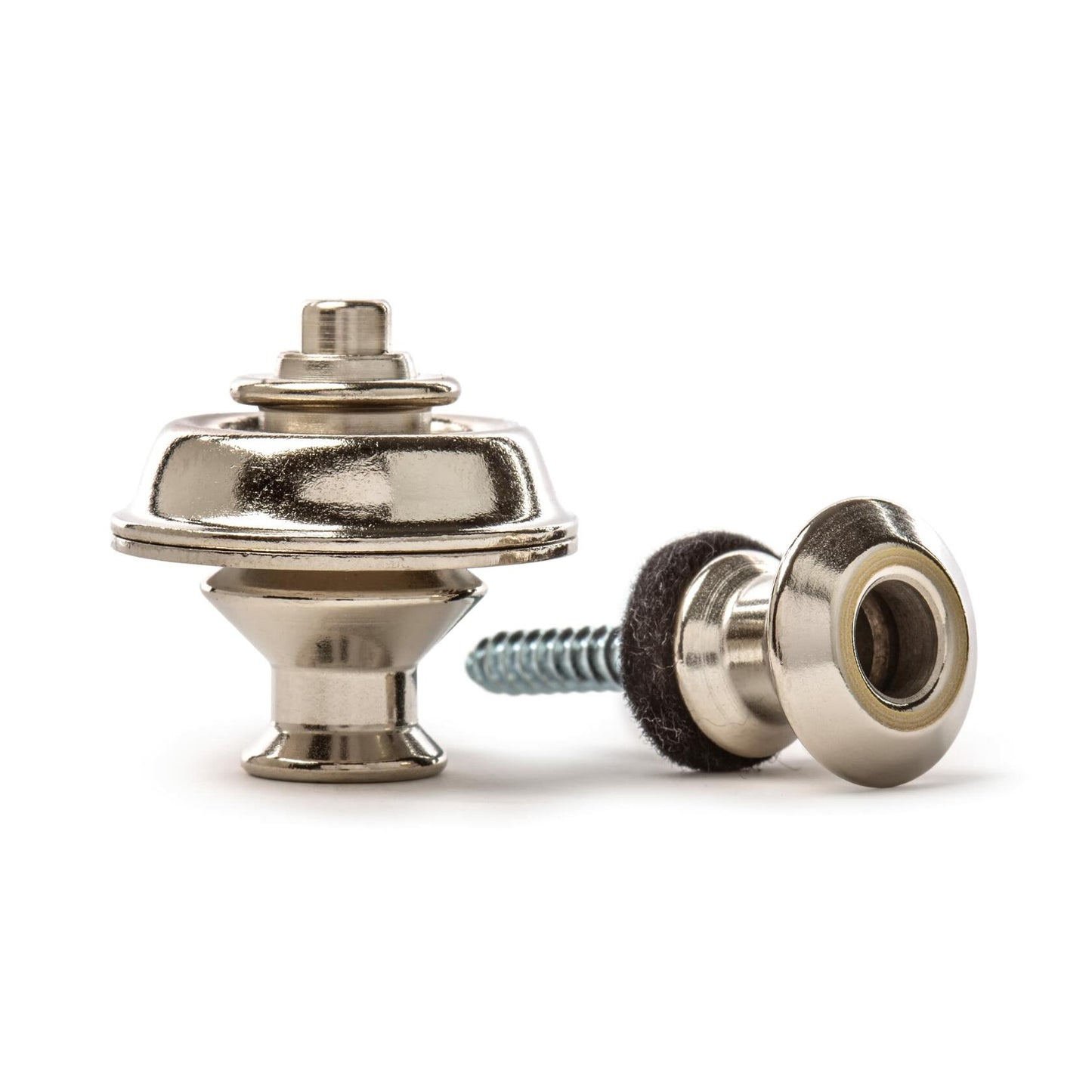 Jim Dunlop Straplok® Strap Retainers Dual Design - Nickel