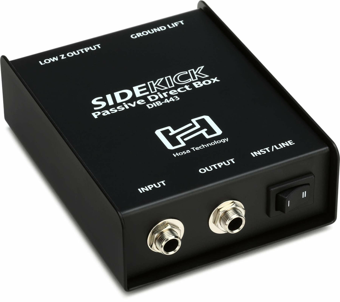 Hosa DIB-443 Sidekick Passive DI Box, 1/4 Inch TS to XLR3M