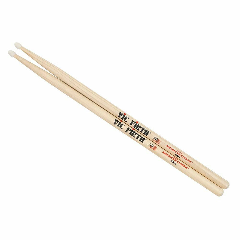3 Pairs Vic Firth American Classic Extreme 5AN Nylon Tip Hickory Drumsticks