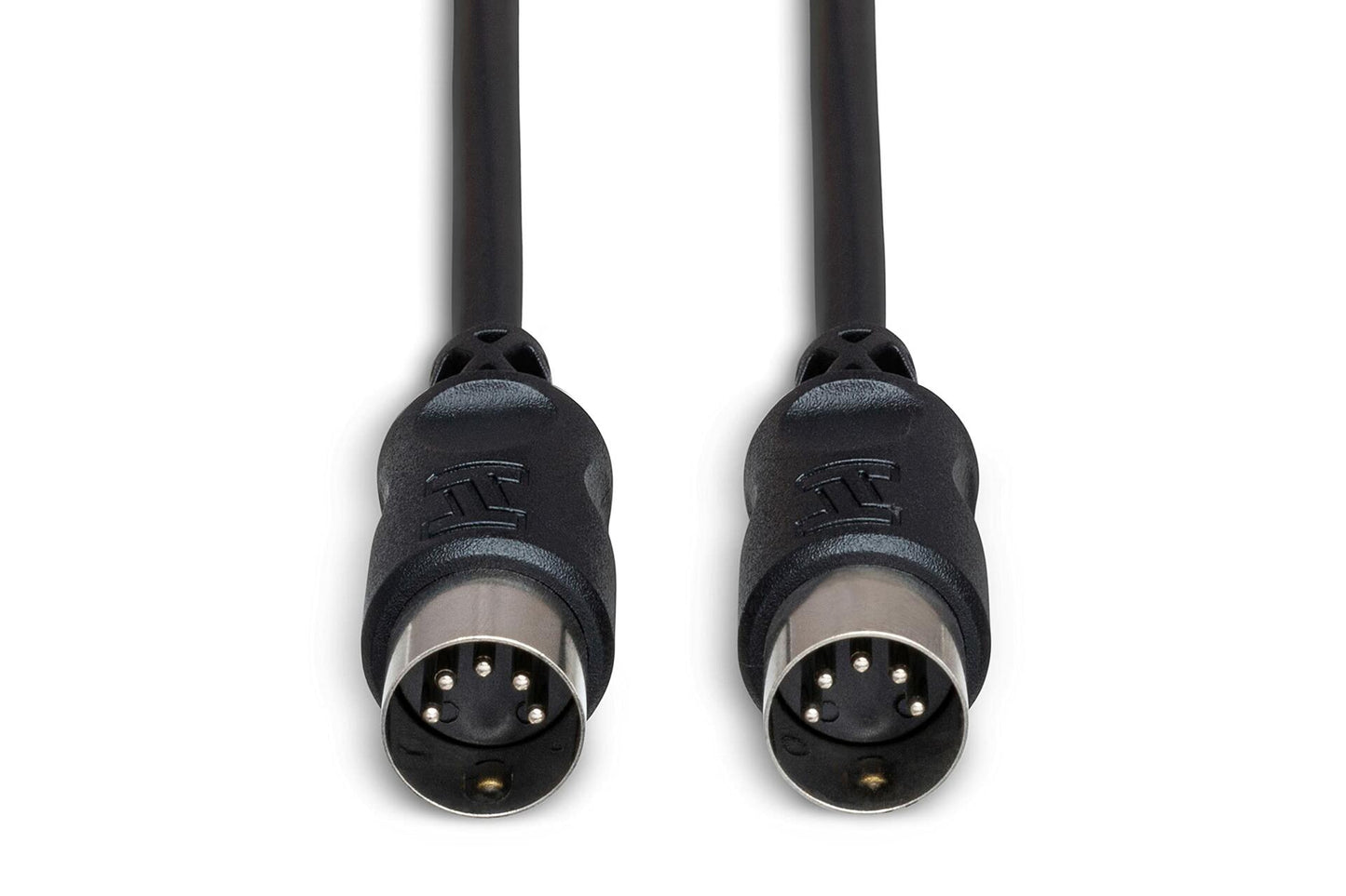 Hosa MID-310BK MIDI Cable, 5-pin DIN to Same, 10 Feet
