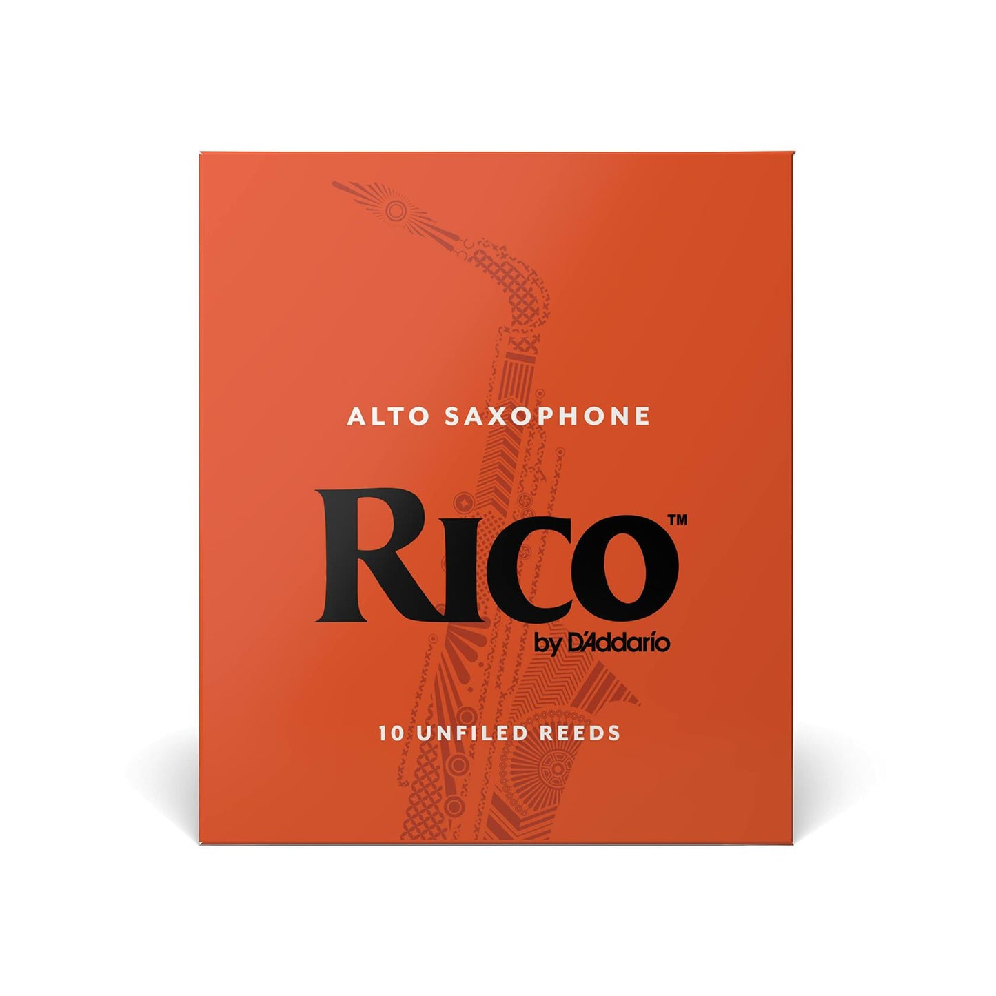 D’Addario Woodwinds, Rico Saxophone Reeds, Alto Sax, RJA1035, Strength 3.5, 10-Pack