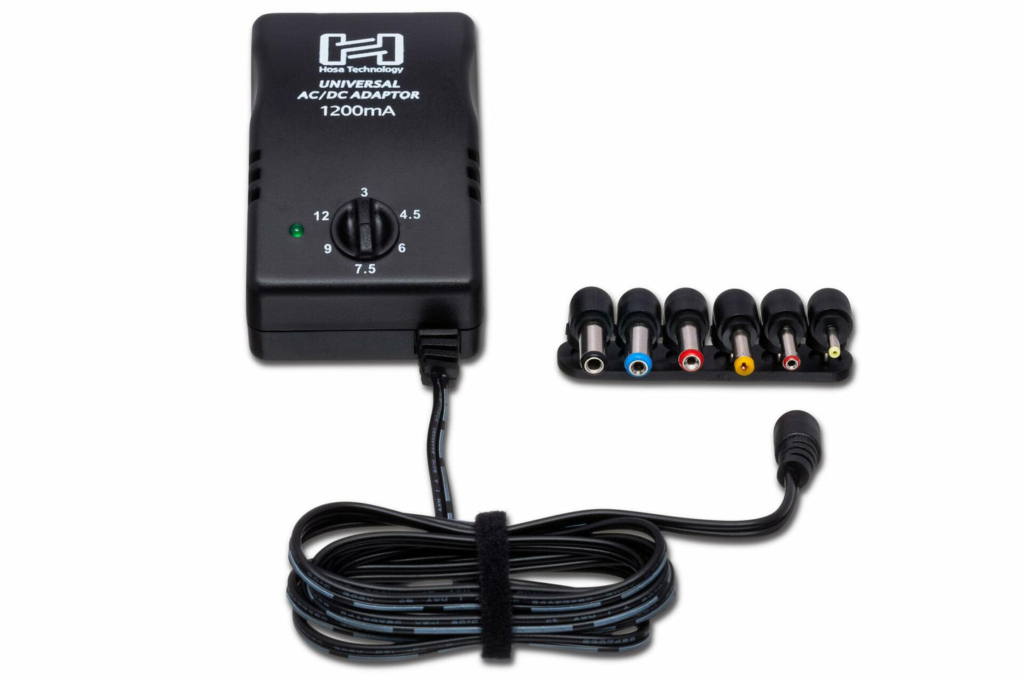 Hosa ACD-477 Universal Power Adapter, Selectable up to 12 VDC 1200 mA