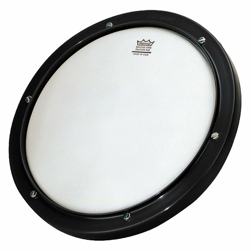 Remo RT-0010-00 10" Gray Tunable Practice Pad with Ambassador Coated Drumhead
