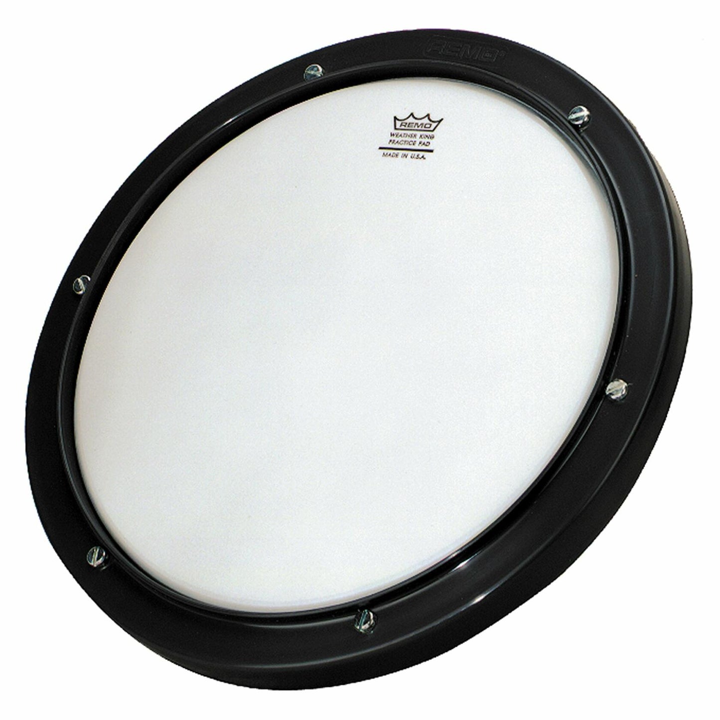 Remo RT-0010-00 10" Gray Tunable Practice Pad with Ambassador Coated Drumhead