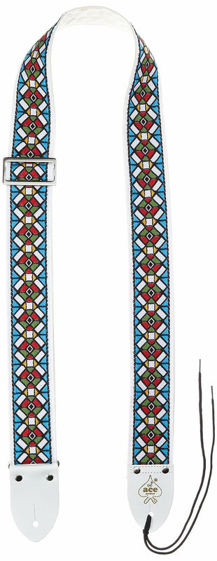 Ace Vintage Reissue Straps by D’Andrea USA - Stained Glass