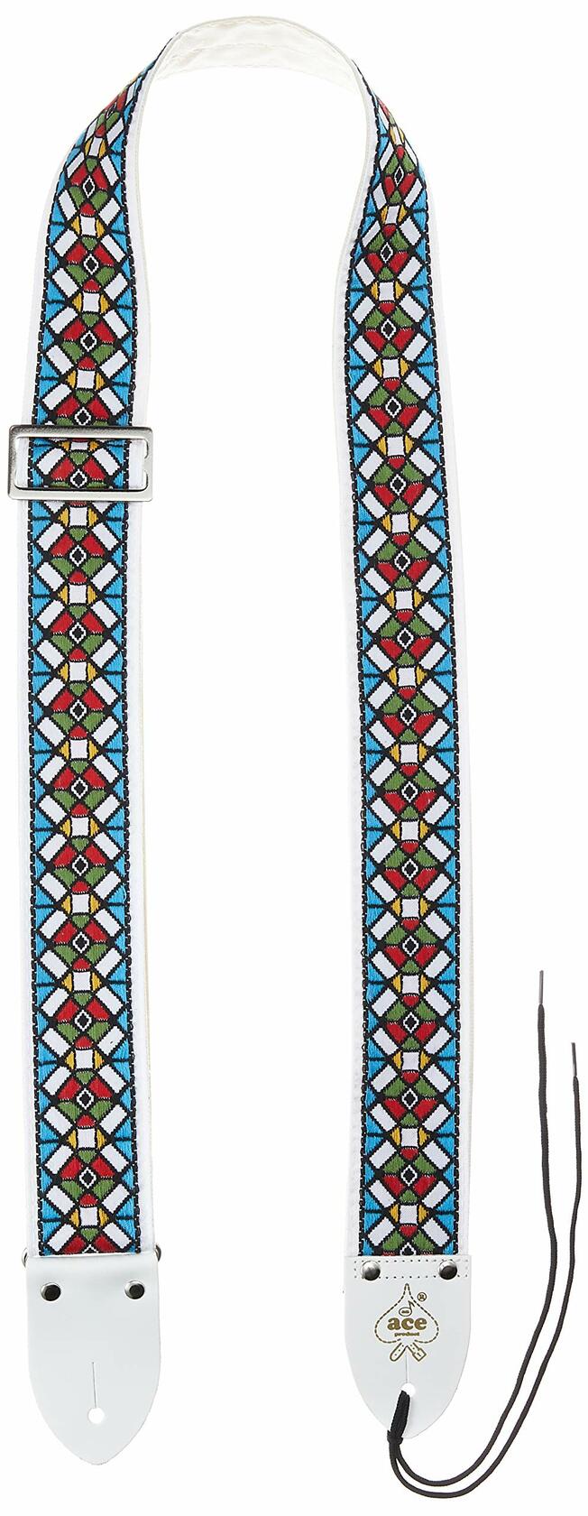 Ace Vintage Reissue Straps by D’Andrea USA - Stained Glass