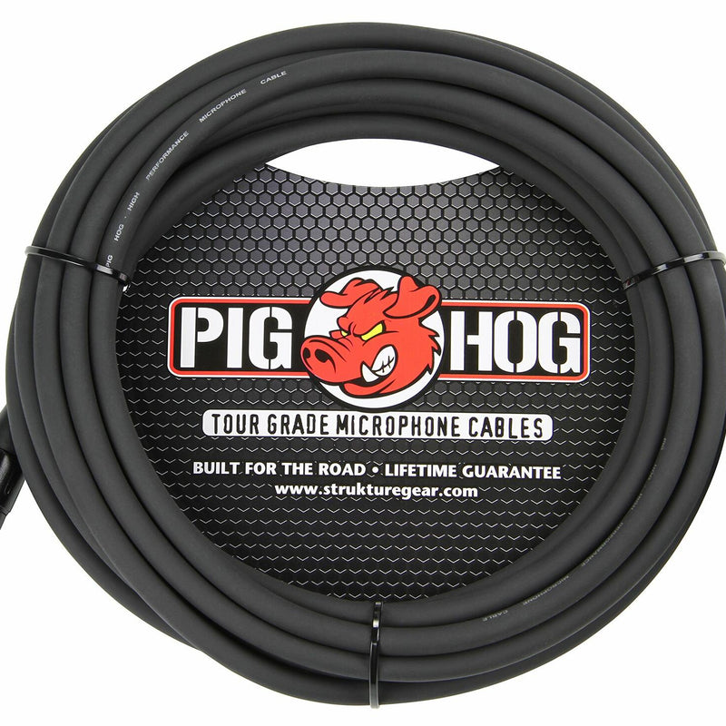 Pig Hog PHM30 High Performance 8mm XLR Microphone Cable, 30 Feet