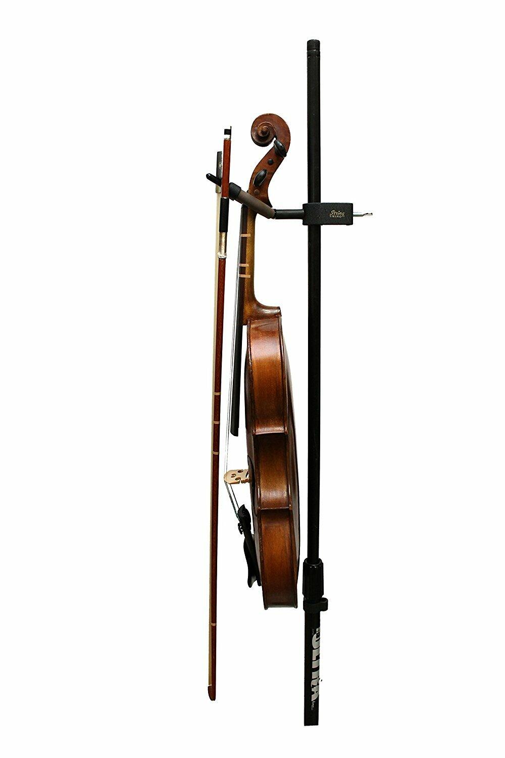 String Swing Violin Hanger for Mic or Music Stand