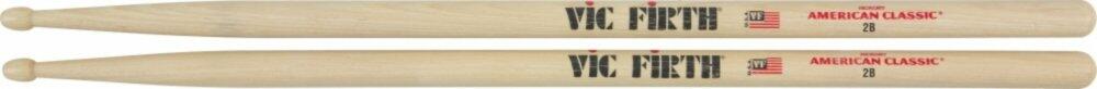 Vic FIrth - American Classic® Drumsticks 2B - American Hickory - Wood Tip