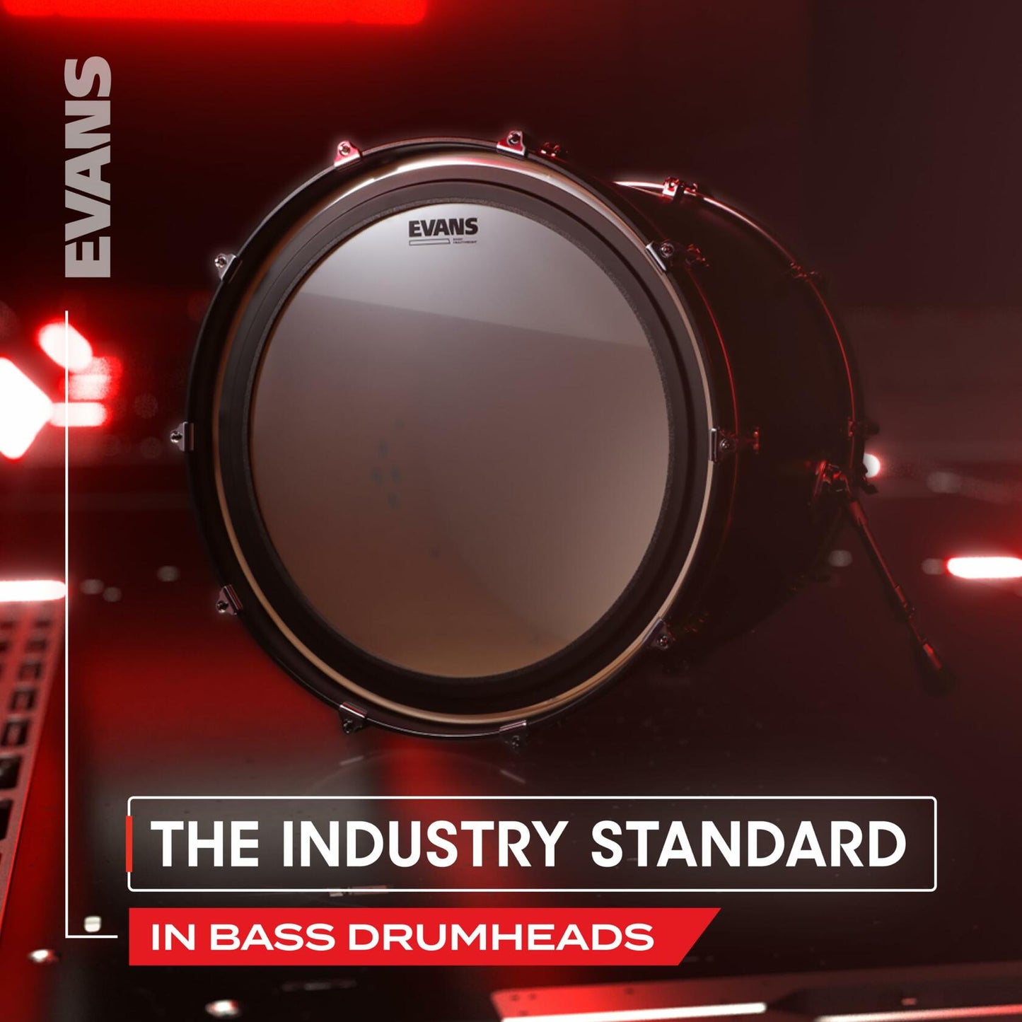 Evans UV EMAD Bass Drumhead, 18 inch