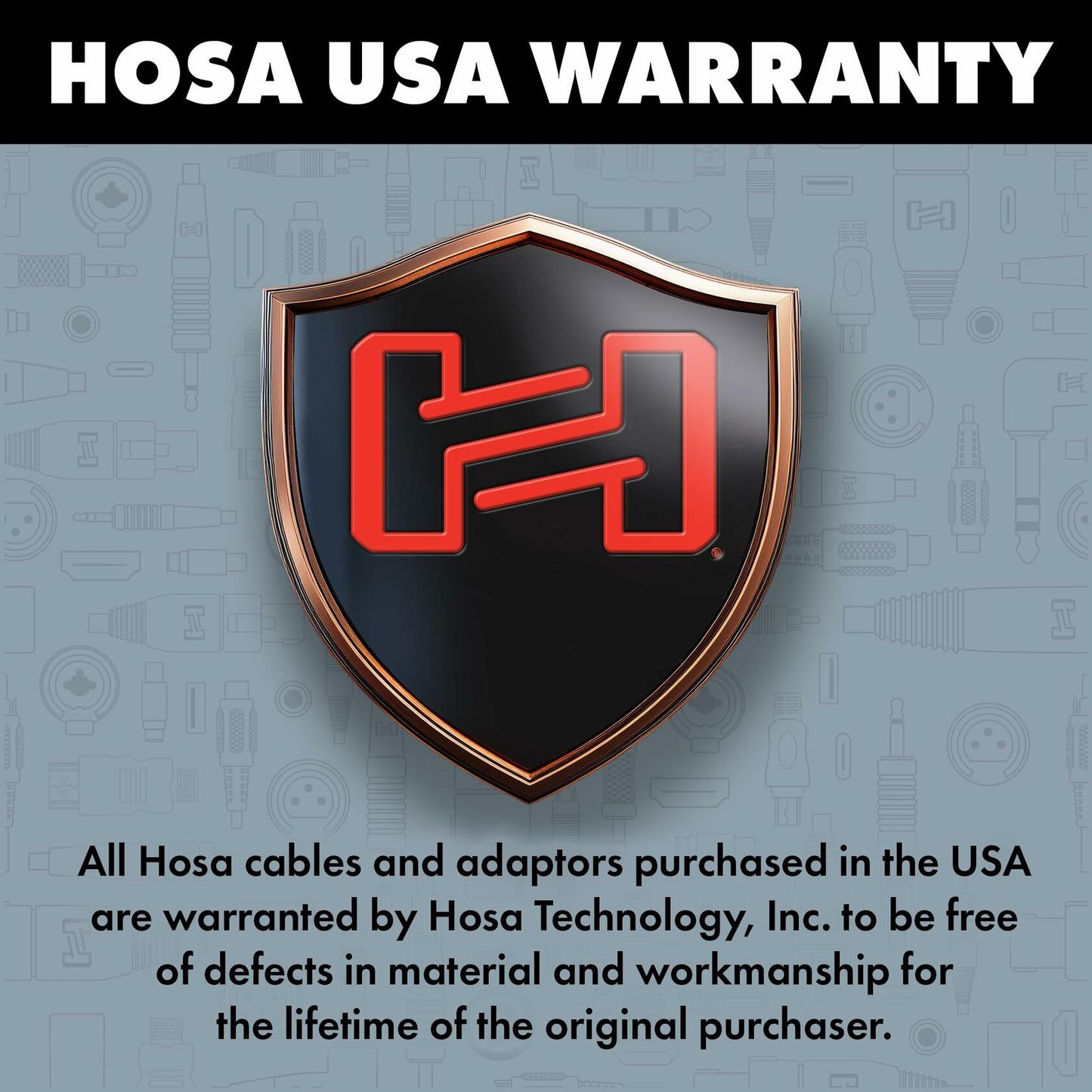 Hosa STP-201 Insert Cable, 1/4 Inch TRS to Dual 1/4" TS, 3.3 Feet