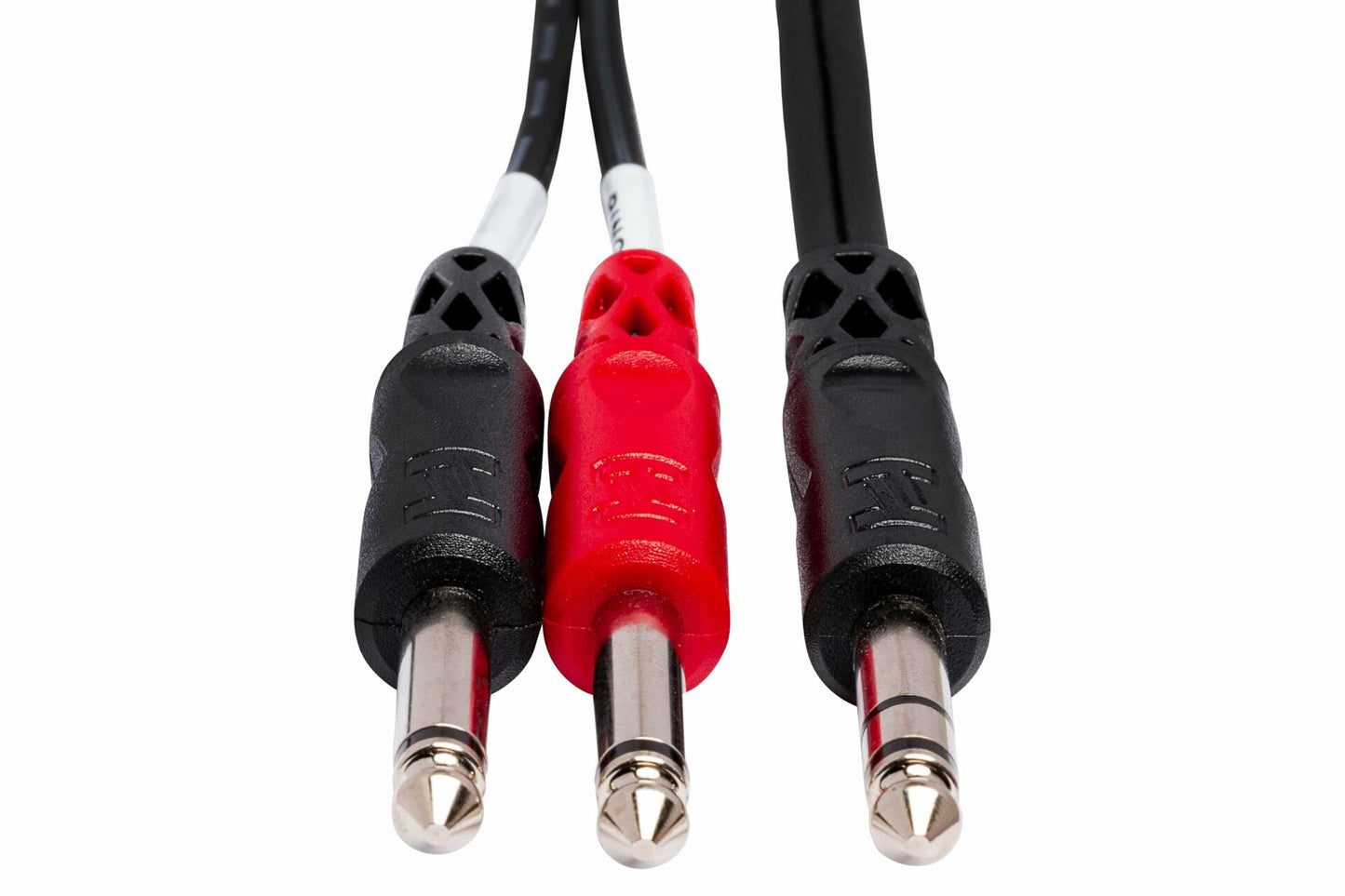 Hosa STP-202 Insert Cable, 1/4 Inch TRS to Dual 1/4 Inch TS, 6.5 Feet