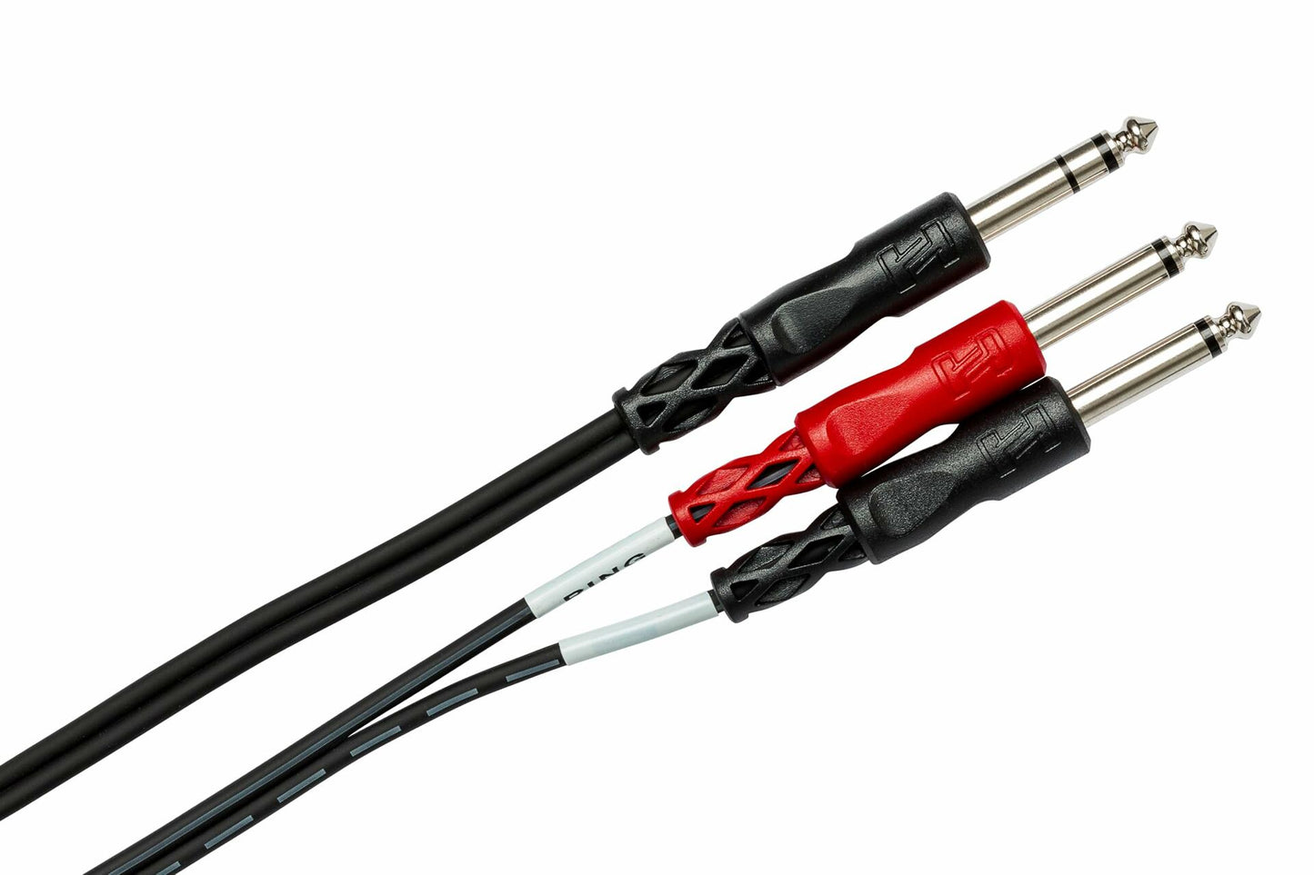 Hosa STP-202 Insert Cable, 1/4 Inch TRS to Dual 1/4 Inch TS, 6.5 Feet