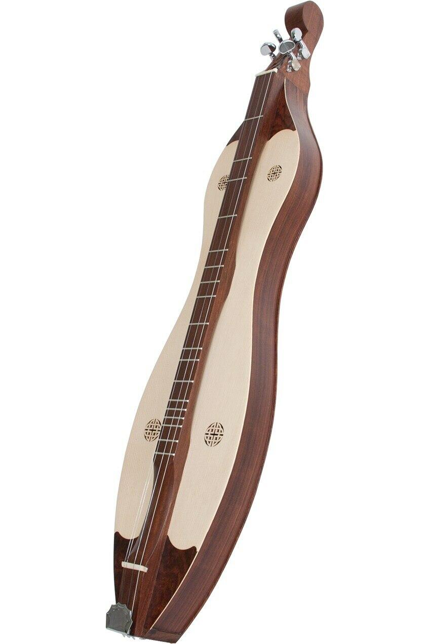 Roosebeck Grace Mountain Dulcimer 4-String Vaulted Fretboard Spruce Knotwork *Blemished